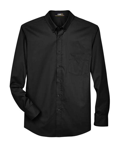 CORE365 Men's Tall Operate Twill Dress Shirt-1