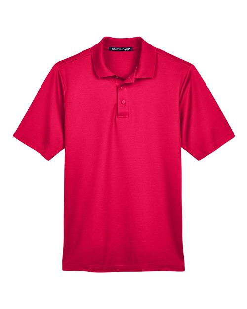 Devon & Jones Men's CrownLux Performance Plaited Polo-1