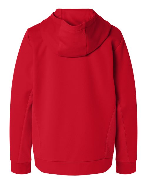 Team 365 Youth Squad Hooded Tech Fleece Pullover-2