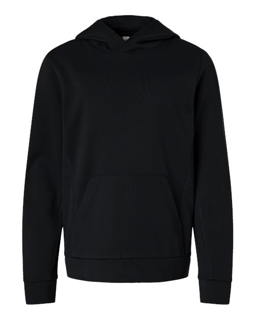 Team 365 Youth Squad Hooded Tech Fleece Pullover-1