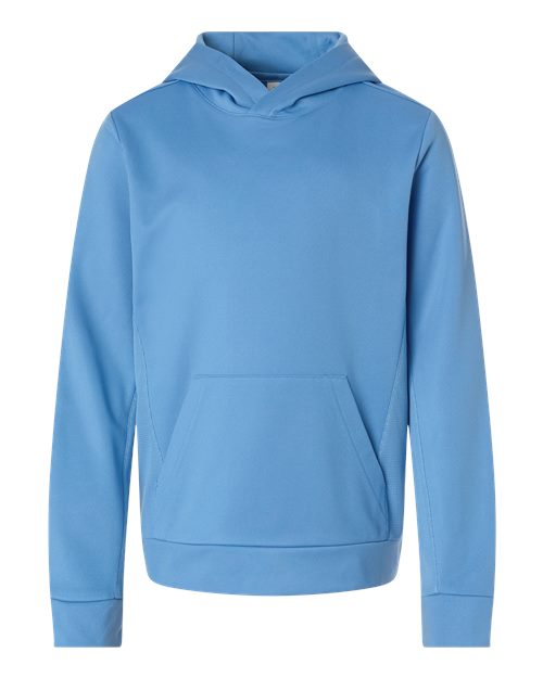 Team 365 Youth Squad Hooded Tech Fleece Pullover-1