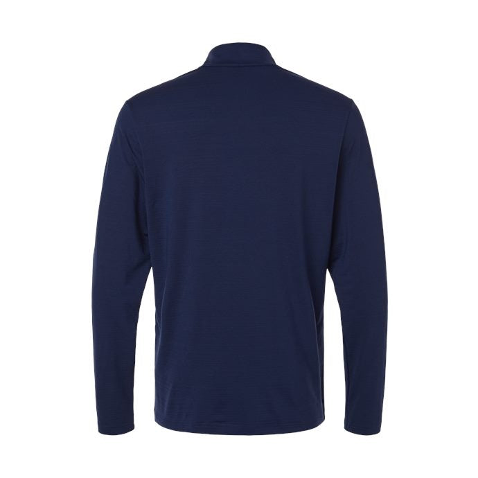 adidas Men's Textured Stripe Quarter-Zip Pullover-2