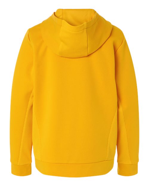 Team 365 Youth Squad Hooded Tech Fleece Pullover-2