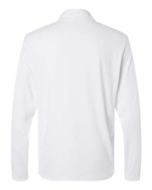 adidas Men's Textured Stripe Quarter-Zip Pullover-2