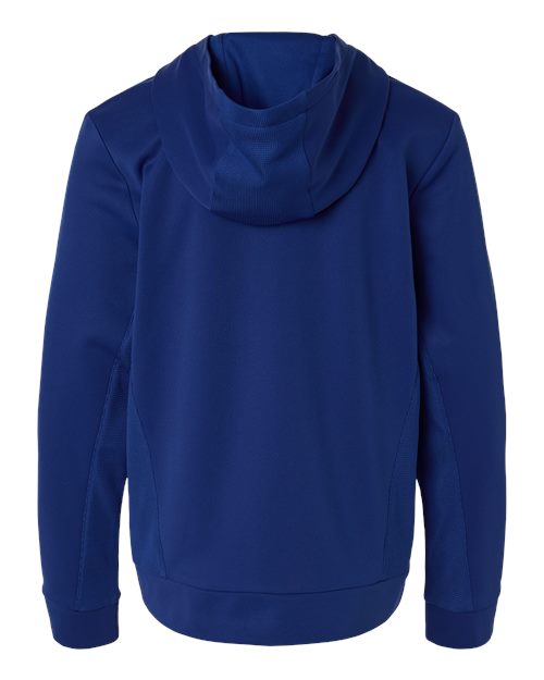 Team 365 Youth Squad Hooded Tech Fleece Pullover-2