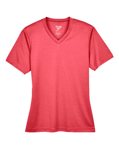 Team 365 Women's Sonic Heather Performance T-Shirt-1