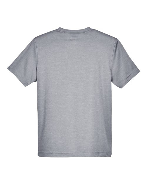 Team 365 Youth Sonic Heather Performance T-Shirt-2