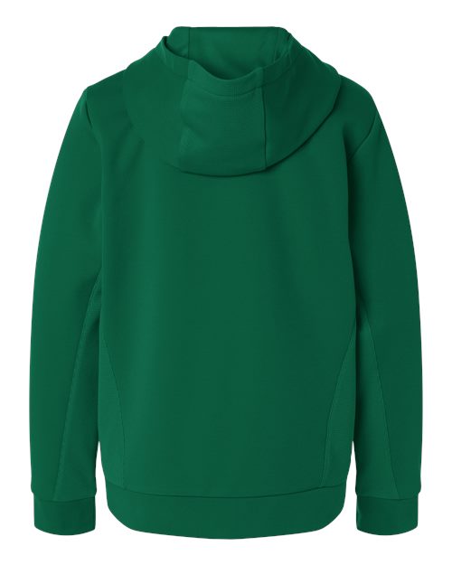 Team 365 Youth Squad Hooded Tech Fleece Pullover-2