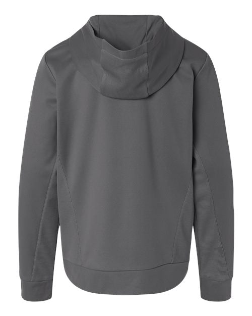 Team 365 Youth Squad Hooded Tech Fleece Pullover-2