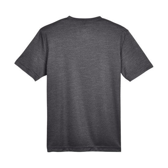 Team 365 Youth Sonic Heather Performance T-Shirt-2