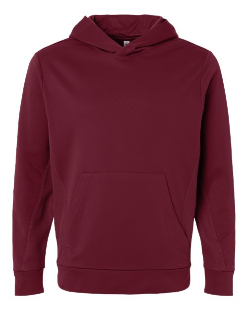 Team 365 Men's Squad Hooded Tech Fleece Pullover-1
