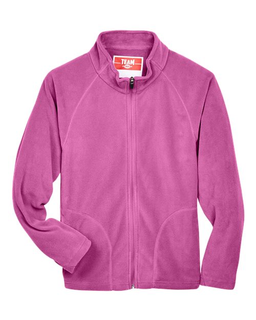 Team 365 Youth Campus Microfleece Jacket-1