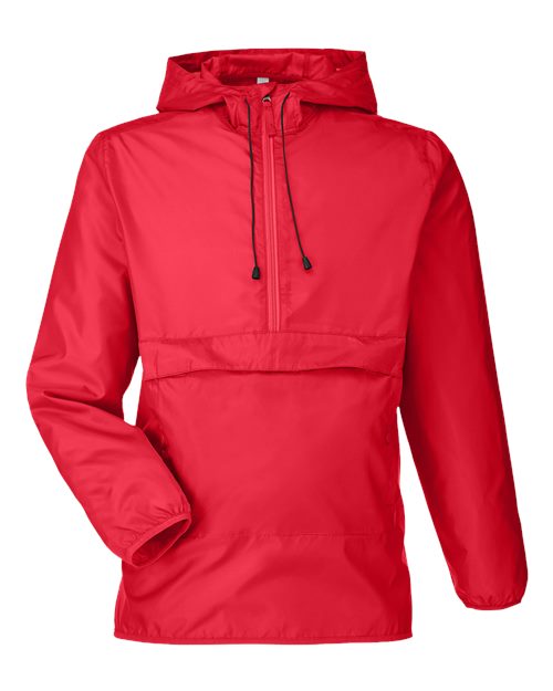 Team 365 Men's Zone Protect Packable Anorak Jacket-1