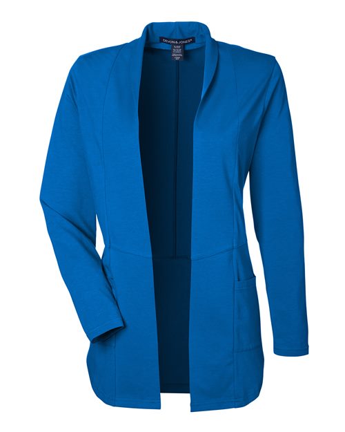 Devon & Jones Women's Raleigh Stretch Cardigan-1