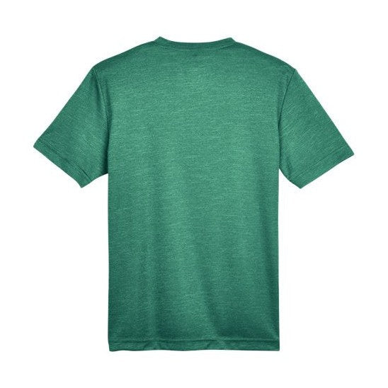 Team 365 Youth Sonic Heather Performance T-Shirt-2