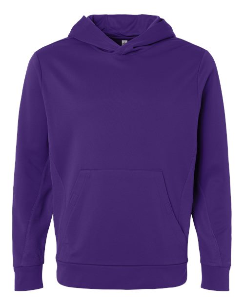 Team 365 Men's Squad Hooded Tech Fleece Pullover-1