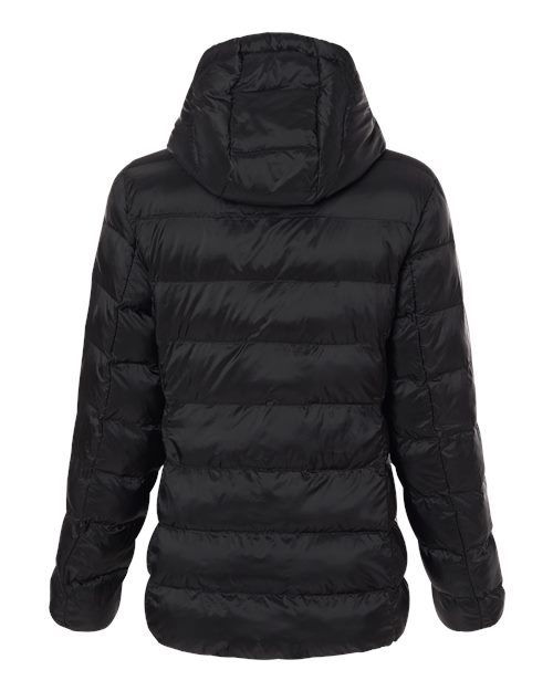 Weatherproof Women's Lightweight Poly-filled Hooded Puffer Jacket-2