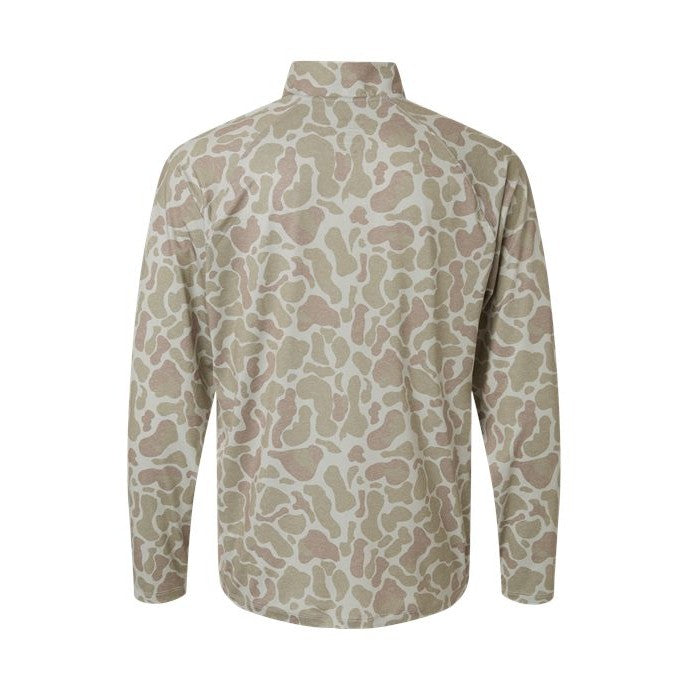 HUK Men's Airweight KC Printed Quarter-Zip Pullover-2