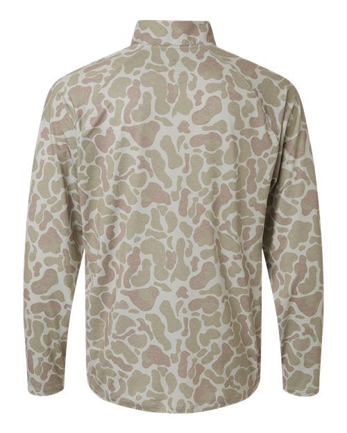 HUK Men's Airweight KC Printed Quarter-Zip Pullover-2
