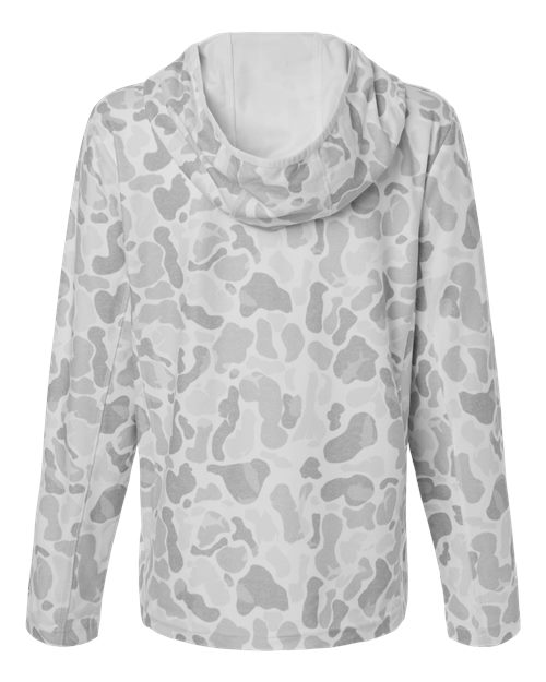 HUK Women's Coldfront+ KC Print Hooded Sweatshirt-2
