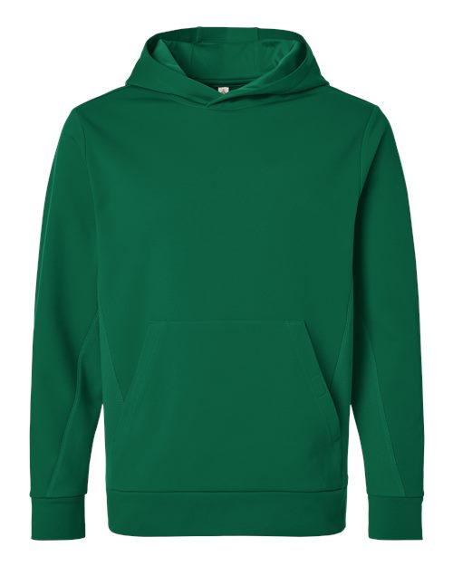 Team 365 Men's Squad Hooded Tech Fleece Pullover-1