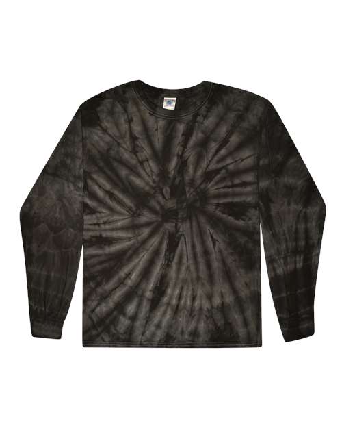 Colortone Men's Tie-Dyed Long Sleeve T-Shirt