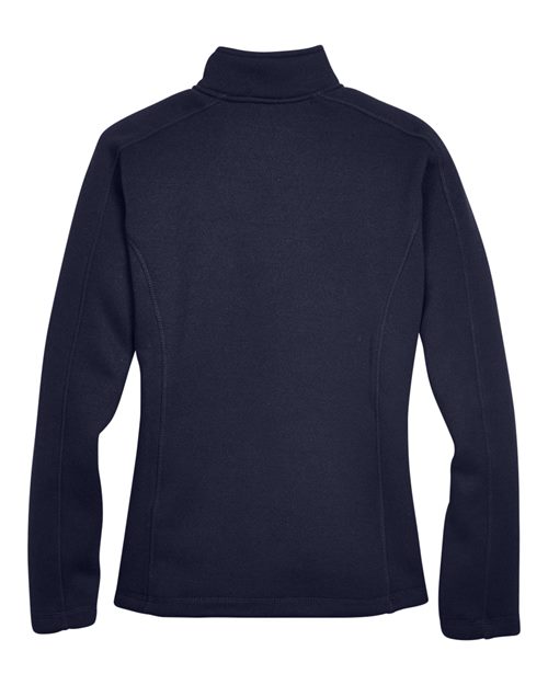 Devon & Jones Women's Bristol Full-Zip Sweater Fleece Jacket-2