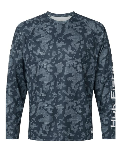 HUK Men's Lopro Running Lakes Long Sleeve T-Shirt-1