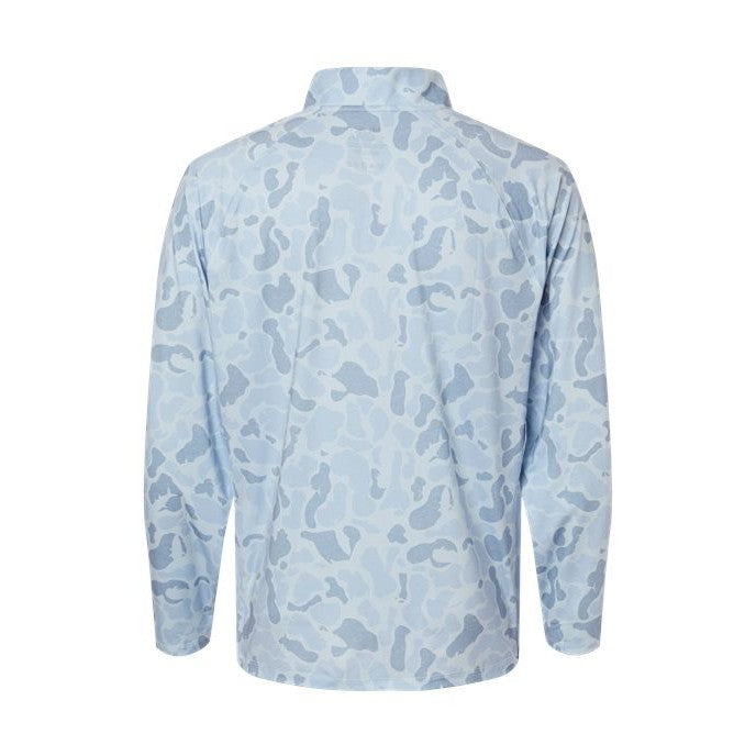 HUK Men's Airweight KC Printed Quarter-Zip Pullover-2