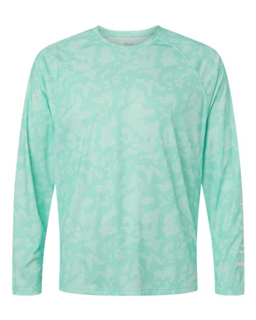 HUK Men's Lopro Running Lakes Long Sleeve T-Shirt-1