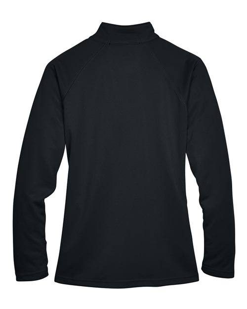 Devon & Jones Women's Stretch Tech-Shell Compass Quarter-Zip Pullover-2