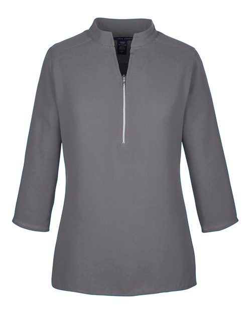 Devon & Jones Women's Perfect Fit Three-Quarter Sleeve Crepe Tunic