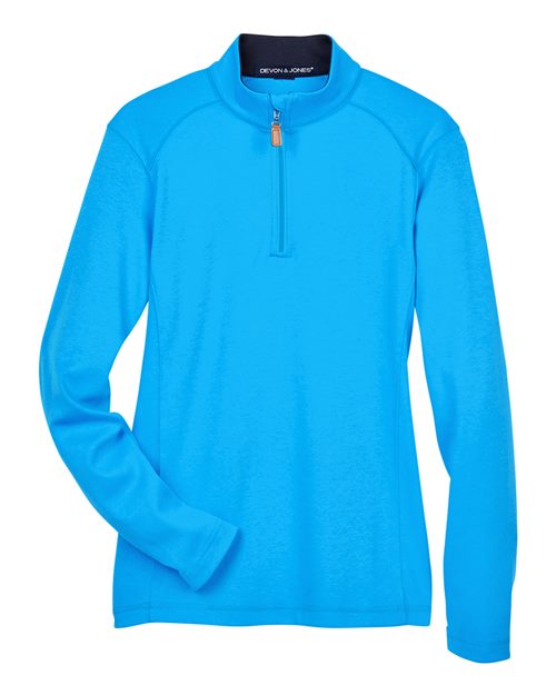 Devon & Jones Women's DRYTEC20 Performance Quarter-Zip Pullover-1