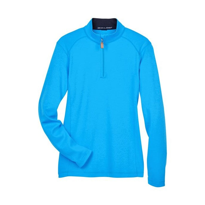 Devon & Jones Women's DRYTEC20 Performance Quarter-Zip Pullover-1