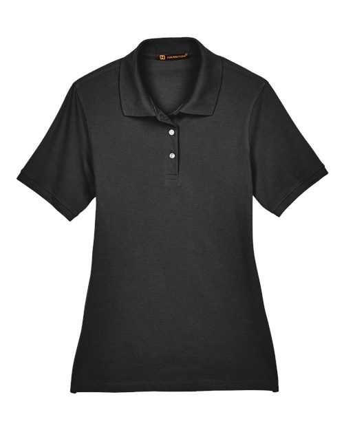 Harriton Women's Easy Blend Polo-1