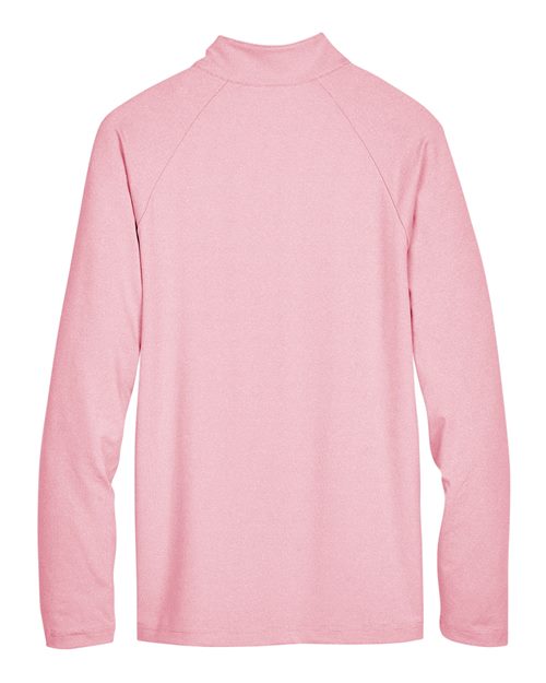 Devon & Jones Men's CrownLux Performance Clubhouse Micro-Stripe Quarter-Zip Pullover-2