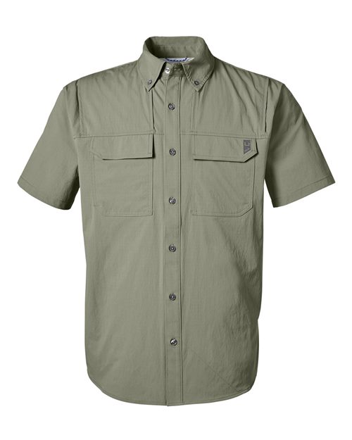 HUK Men's Creekbed Short Sleeve Shirt-1