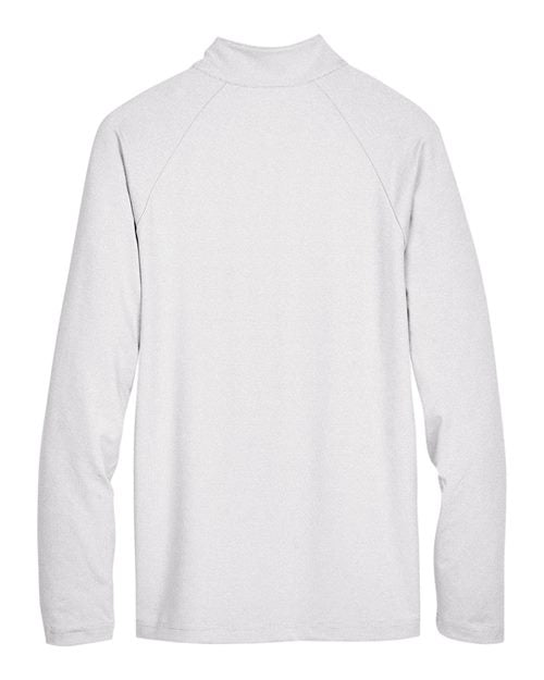Devon & Jones Men's CrownLux Performance Clubhouse Micro-Stripe Quarter-Zip Pullover-2