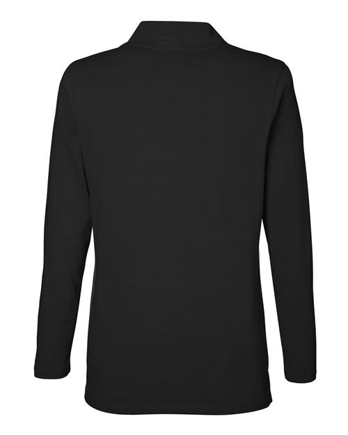 Devon & Jones Women's Raleigh Shawl Collar Knit Top-2