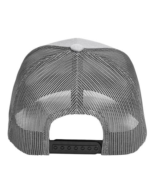 Team 365 Zone Sonic Heather Trucker Cap by Yupoong-2
