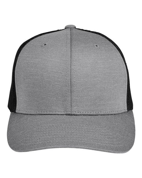 Team 365 Youth Zone Sonic Heather Trucker Cap by Yupoong-1