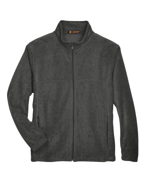 Harriton Men's Full-Zip Fleece-1