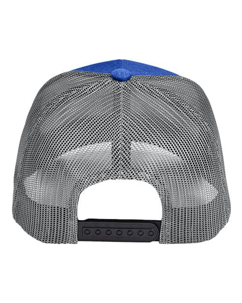 Team 365 Youth Zone Sonic Heather Trucker Cap by Yupoong-2