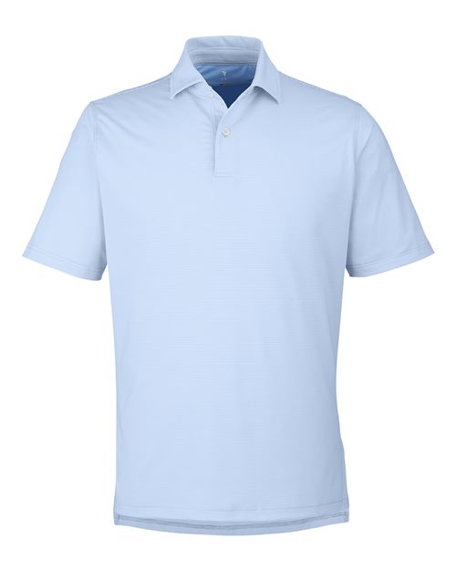 Fairway & Greene Men's USA Made Mini Stripe Tech Polo-1