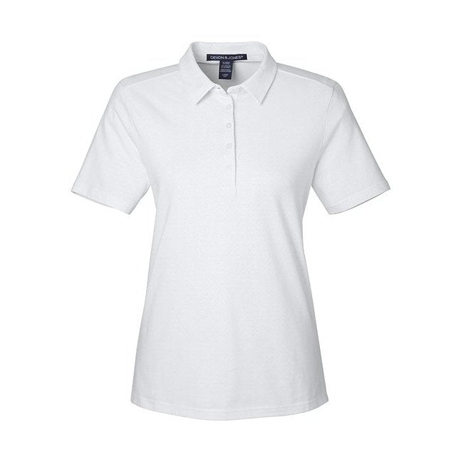 Devon & Jones Women's Crownlux Performance Geo Polo-1