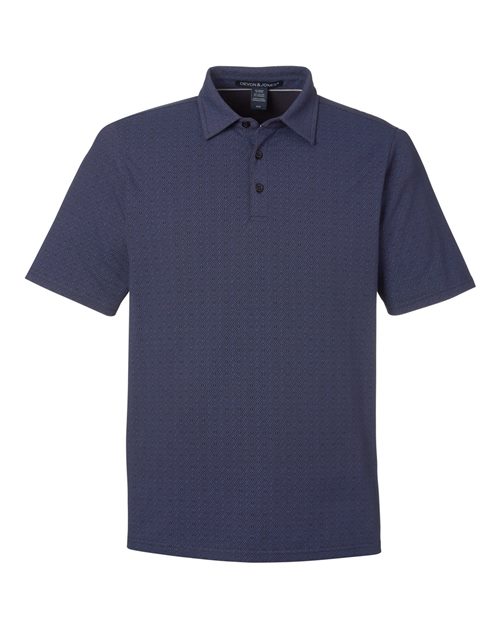 Devon & Jones Men's Crownlux Performance Geo Polo-1