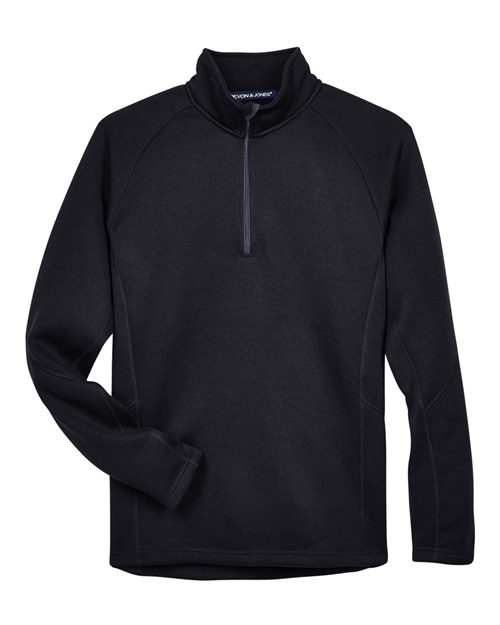 Devon & Jones Men's Bristol Sweater Fleece Quarter-Zip Pullover-1