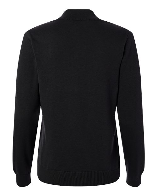 Devon & Jones Women's New Classics Quarter-Zip Sweater-2