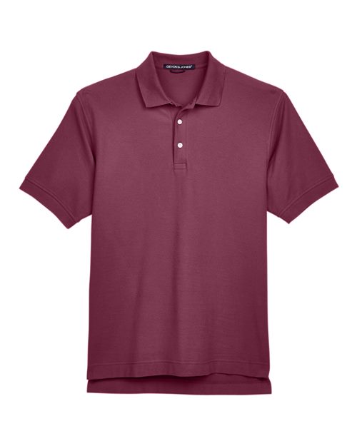 Devon & Jones Men's Pima Piqué Polo-1
