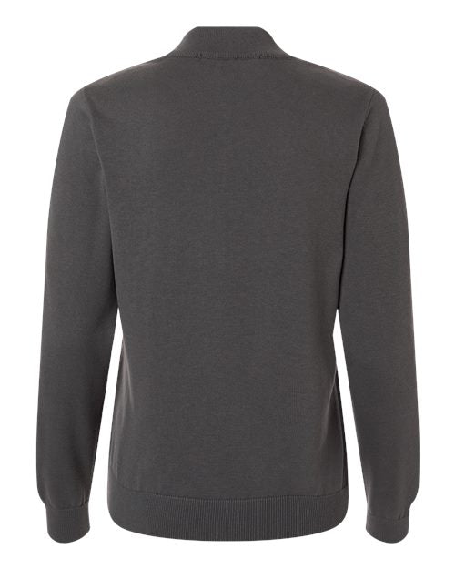 Devon & Jones Women's New Classics Quarter-Zip Sweater-2